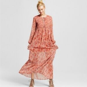 Xhilaration Floral Maxi Dress
